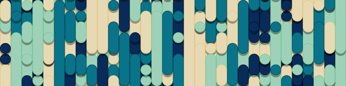 Color Abstract Lines Rain Generative Art background illustration