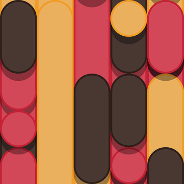 Color Abstract Lines Rain Generative Art background illustration