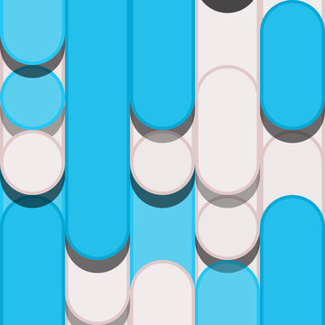 Color Abstract Lines Rain Generative Art background illustration