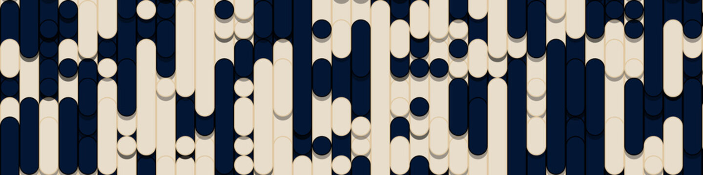 Color Abstract Lines Rain Generative Art background illustration