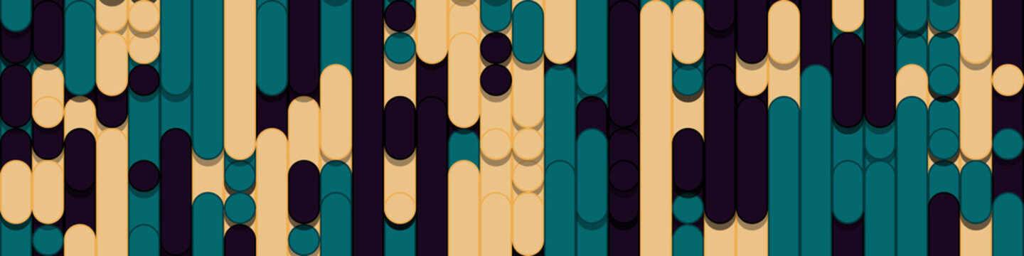 Color Abstract Lines Rain Generative Art background illustration