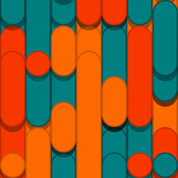 Color Abstract Lines Rain Generative Art background illustration