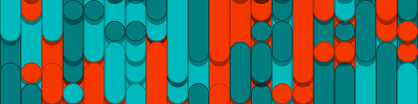 Color Abstract Lines Rain Generative Art background illustration