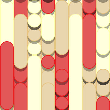 Color Abstract Lines Rain Generative Art background illustration