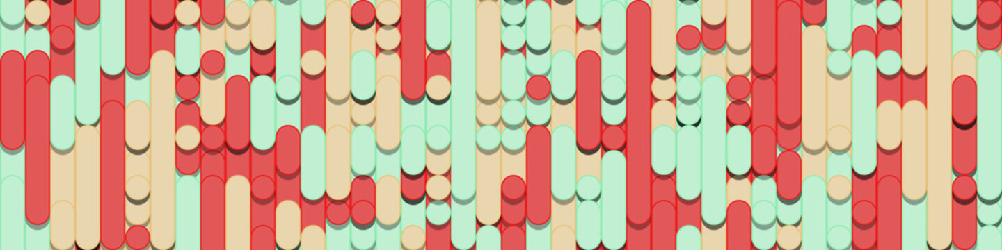 Color Abstract Lines Rain Generative Art background illustration