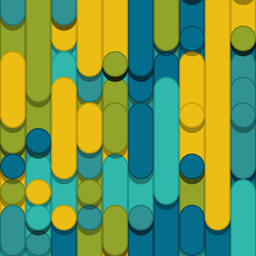 Color Abstract Lines Rain Generative Art background illustration
