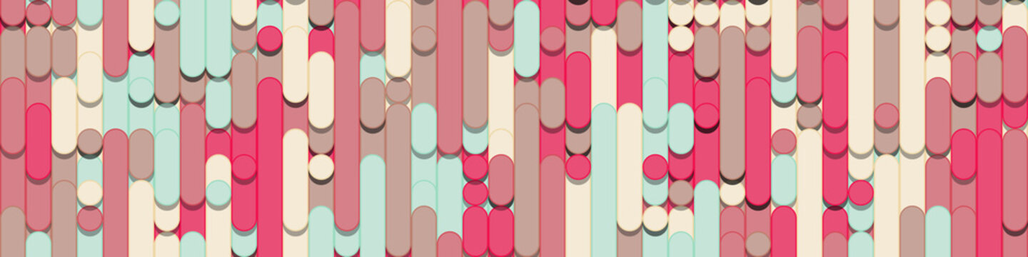 Color Abstract Lines Rain Generative Art background illustration