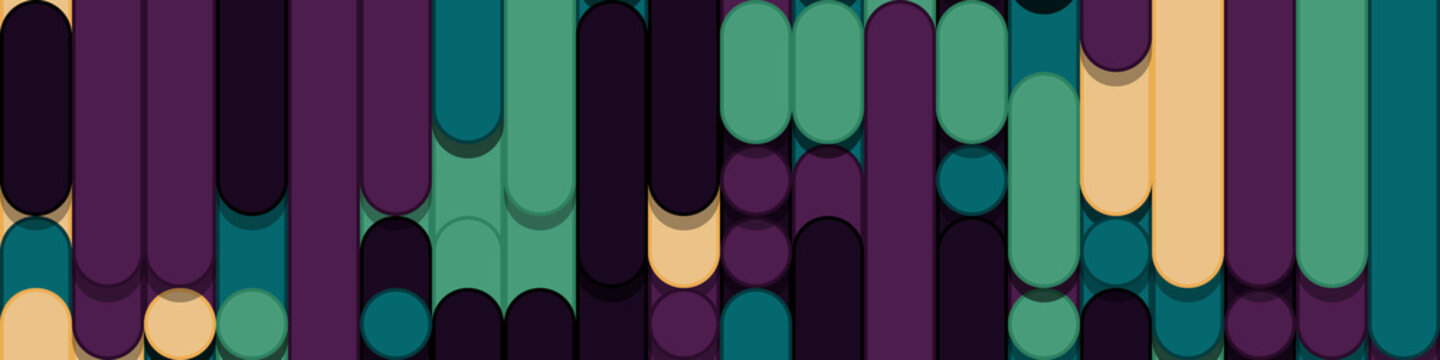 Color Abstract Lines Rain Generative Art background illustration