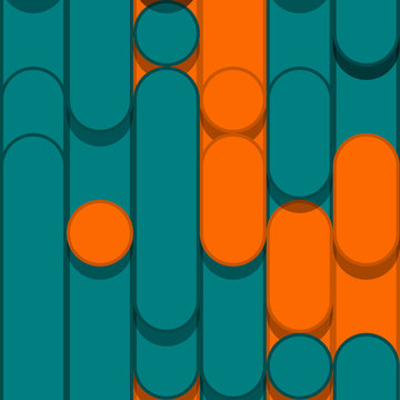 Color Abstract Lines Rain Generative Art background illustration