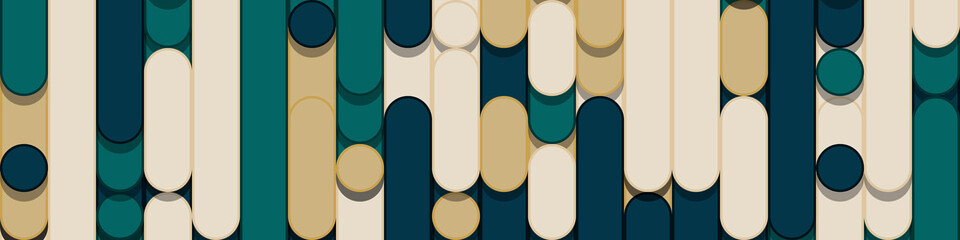 Color Abstract Lines Rain Generative Art background illustration