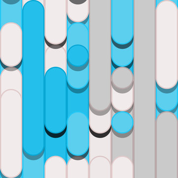 Color Abstract Lines Rain Generative Art background illustration