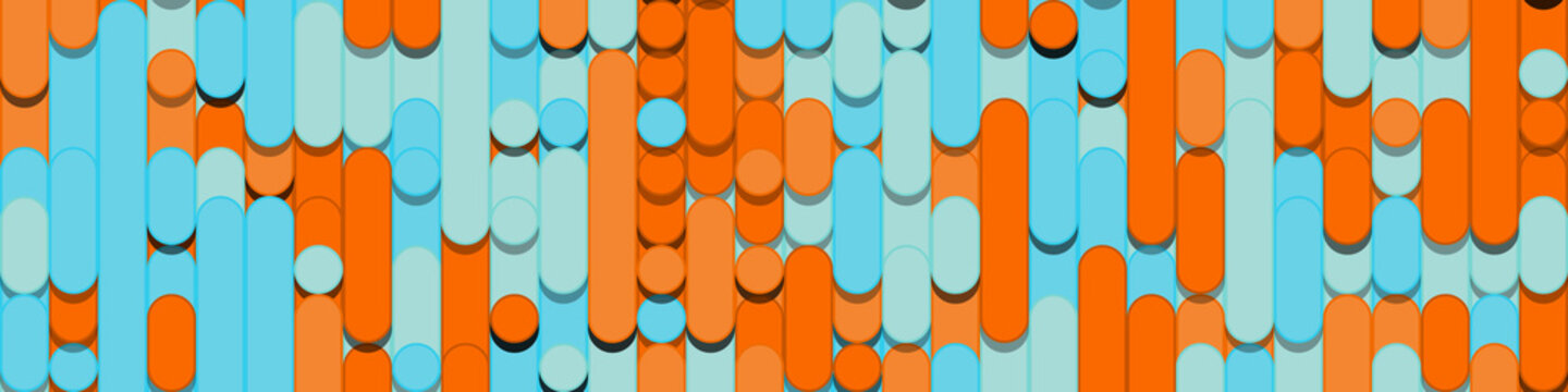 Color Abstract Lines Rain Generative Art background illustration