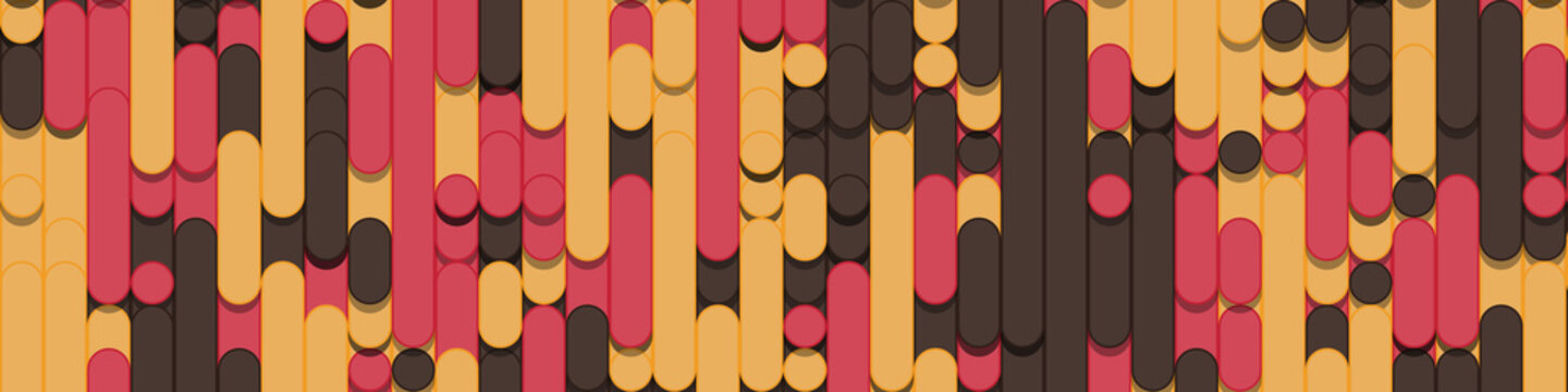 Color Abstract Lines Rain Generative Art background illustration