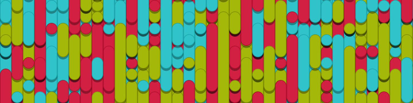 Color Abstract Lines Rain Generative Art background illustration