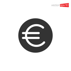 Euro Money Icon Design Vector