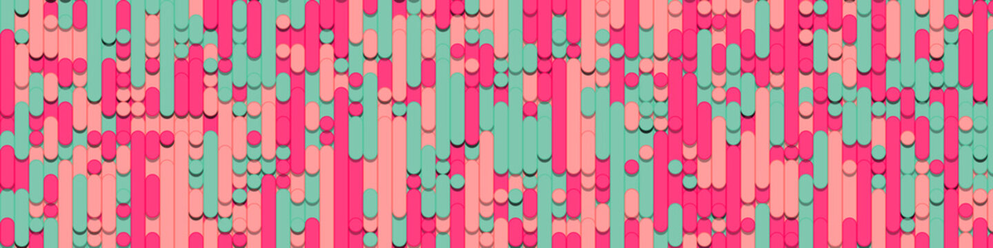 Color Abstract Lines Rain Generative Art background illustration