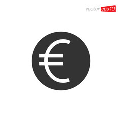Euro Money Icon Design Vector