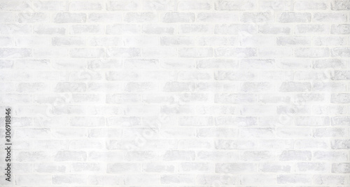 白いレンガの背景テクスチャー Wall Mural Wallpaper Murals Hanahal