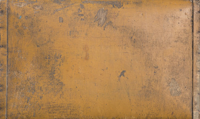 vintage texture of an old yellowed wooden brown background