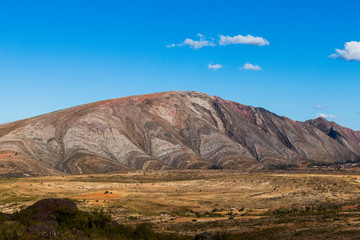Fototapeta na wymiar Mountain at Torotoro village in Bolivia