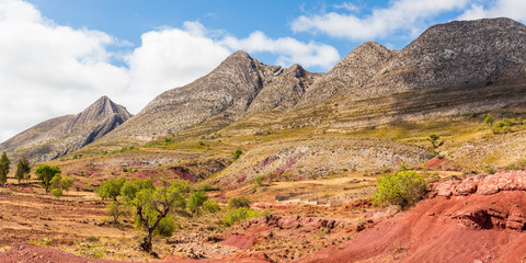 Mountain at Torotoro village in Bolivia