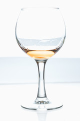 cognac glass made of thin glass