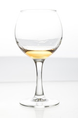 cognac glass made of thin glass