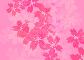 Obraz premium 桜 春イラスト