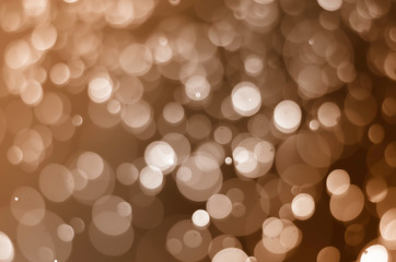 abstract background with bokeh lights