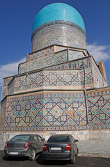 Bibi-Khanym Mosque in the uzbek city Samarkand - 306932652