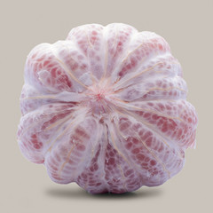 Pummelo or pomelo grapefruit isolated on white background