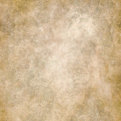 Brown old vintage paper texture background.Retro rough surface.Square format.