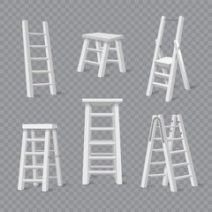 Carpenter ladders set
