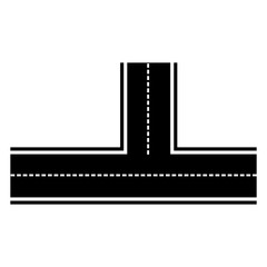 road icon vector design symbol