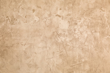 Background texture, textured plaster beige, rough surface