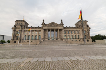 Fototapeta na wymiar The berlin Reichstag - Germany