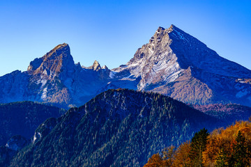 Fototapeta na wymiar mount watzmann in austria
