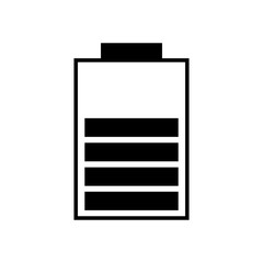 battery icon vector design symbol