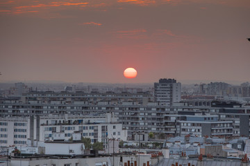 Sunrise on Paris