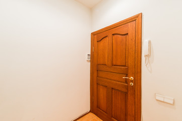 Russia, Moscow- August 01, 2019: interior room apartment. standard repair decoration in hostel....