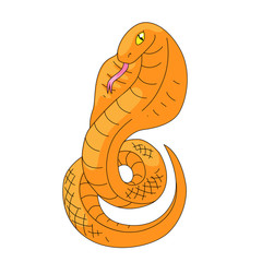 Fototapeta premium Snake vector illustration