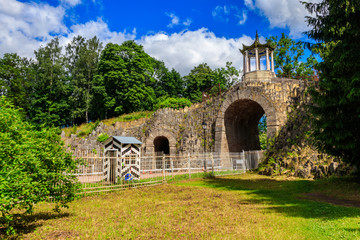 Pavilion in chinese style 