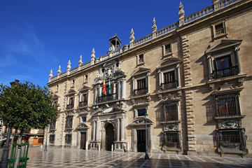 Fototapeta na wymiar Justice palace of Granada, Spain