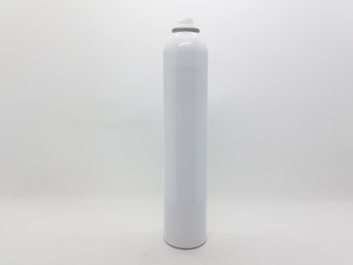 Clean Blank Liquid Cosmetics Packaging Bottle Spray Container for Mock-up Design in White Isolated Background