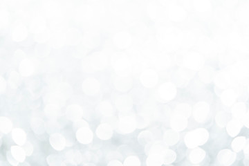 Gray and white bokeh from natural