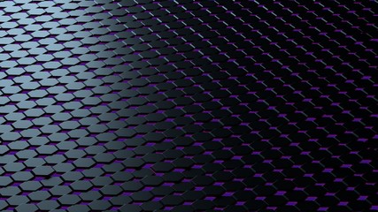 Hexagone technology robotic industrial nano hi-tech concept. Simple tech geometry background.