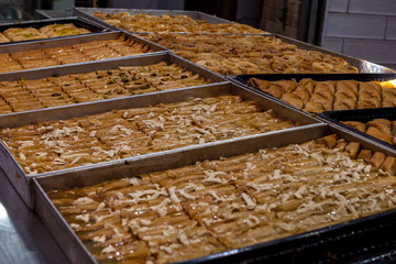 Oriental sweets are traditional desserts for any time. National food