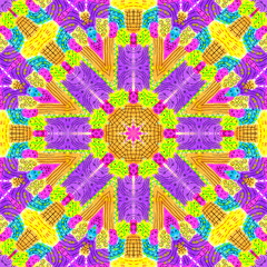 Bright abstract colorful pattern