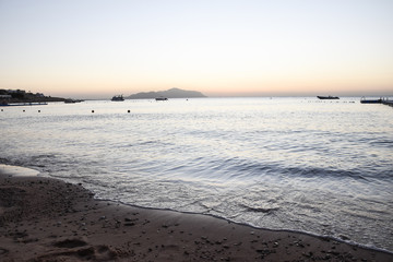 sunrise at the beach sea vacation horizon 