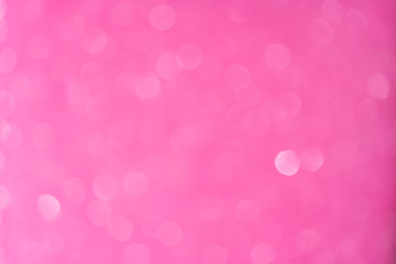 abstract circular pink bokeh background